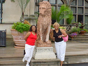 Vanessa & Linda at Biltmore Castle