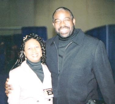 Vanessa with Les Brown