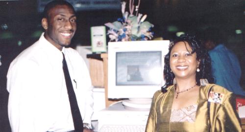 Vanessa with Maurice Ball