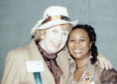 Vanessa with Dottie Walters